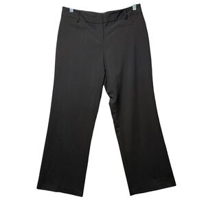 Apostrophe Naomi Black Dress Pants Women's Size 6‎ Stretch Career Work Slacks